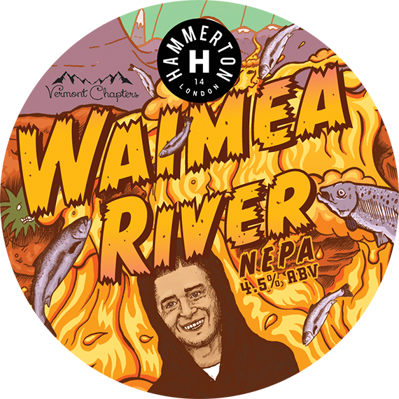 Hammerton Brewery - Waimea River NEPA Keg Clip 