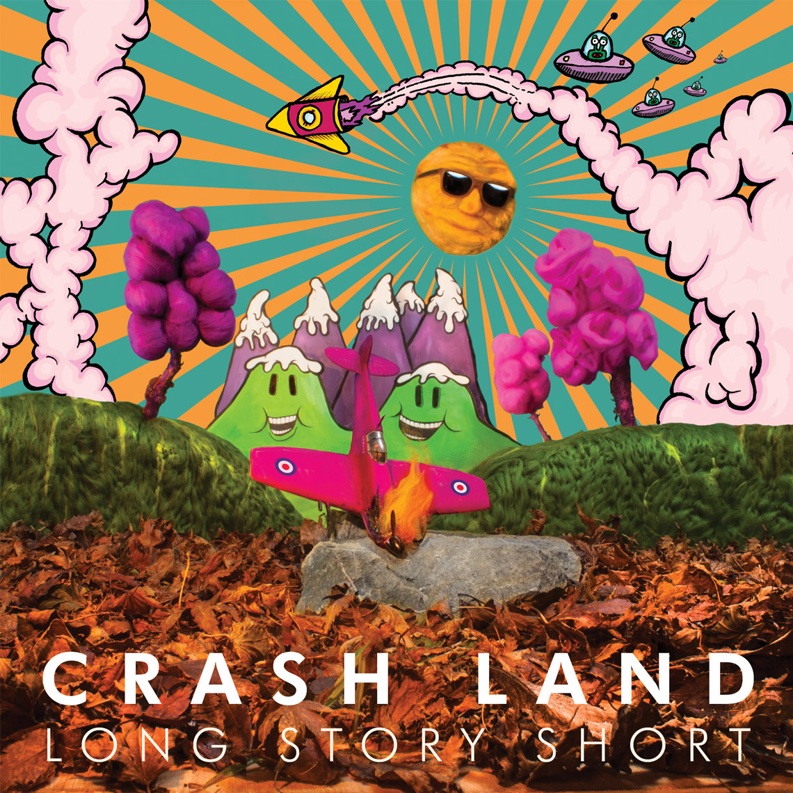 Long Story Short - Crash Land - Album Cover Art  Yorkshire by Lewis Ryan - Lewy